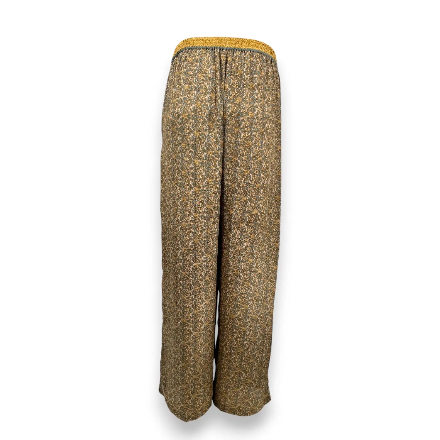 Paisley Motif Pant With Stripe