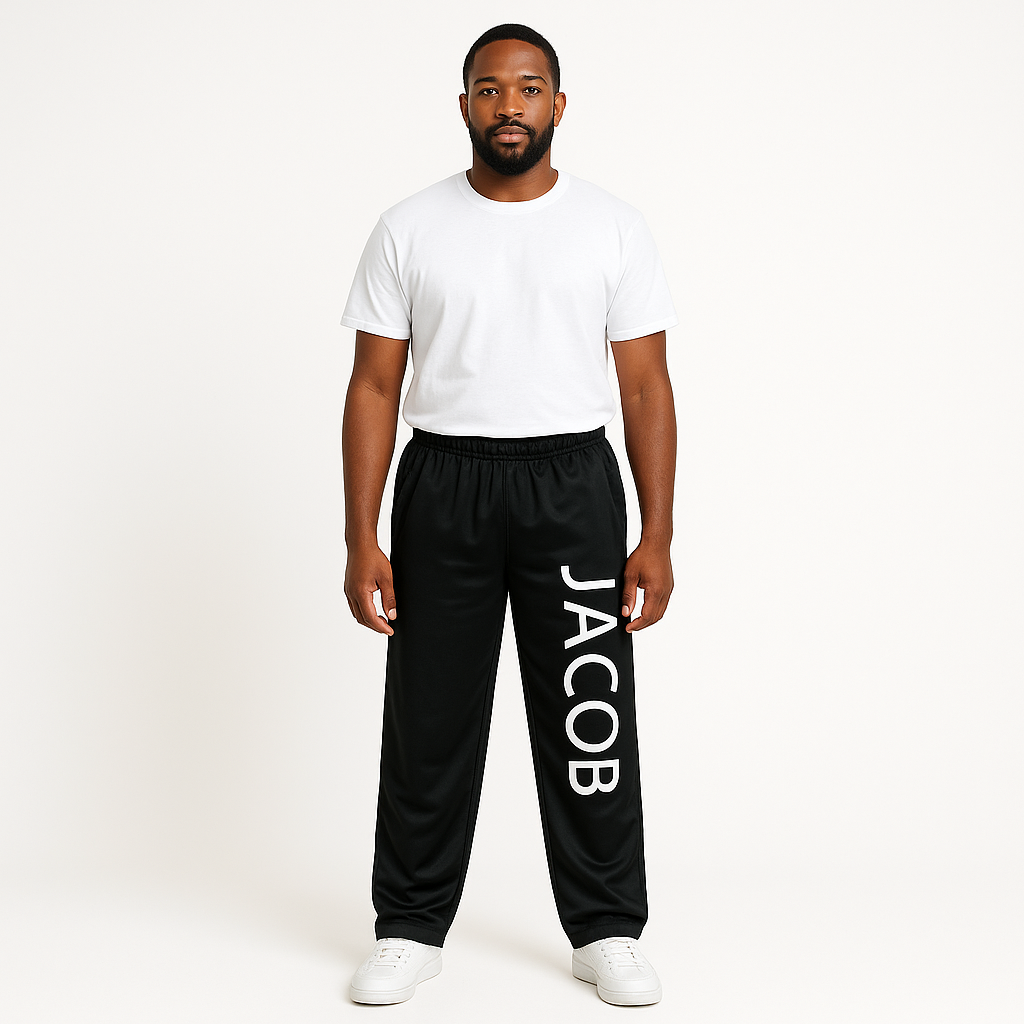 Double Side Name Pants