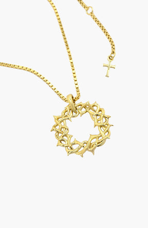 Crown Of Thorns Large Pendant Necklace