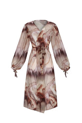 KIMONO Dress Print Cafe