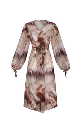 KIMONO Dress Print Cafe