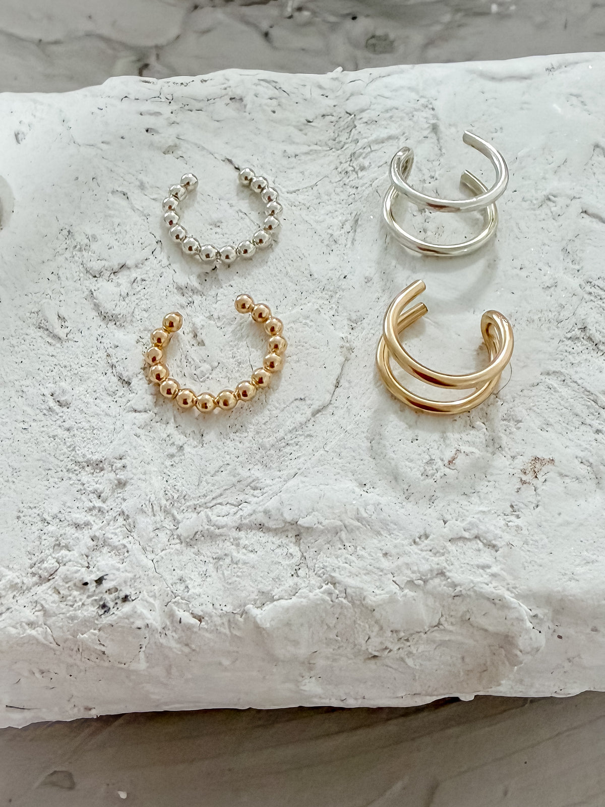 Ceci Luxury Pierceless Ear Cuffs