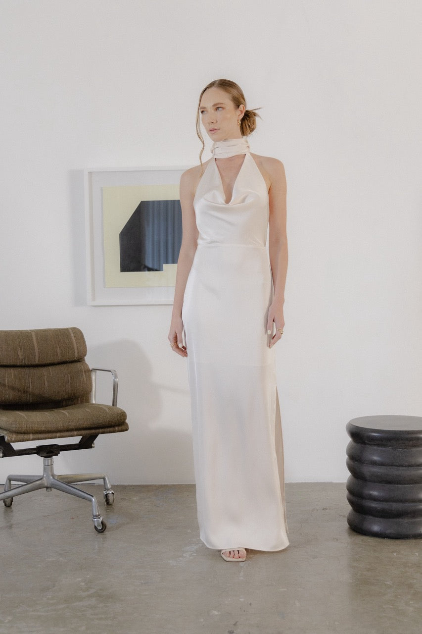 Isabella Dress - Ivory