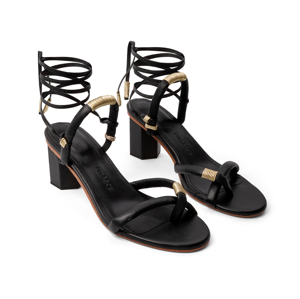 Ana Block Sandal