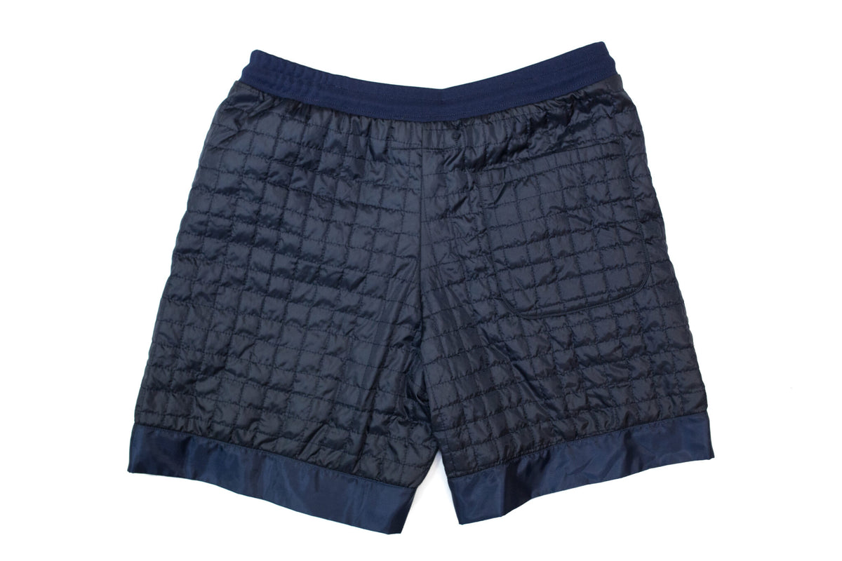“GAME DAY” Quilted Shorts - Navy