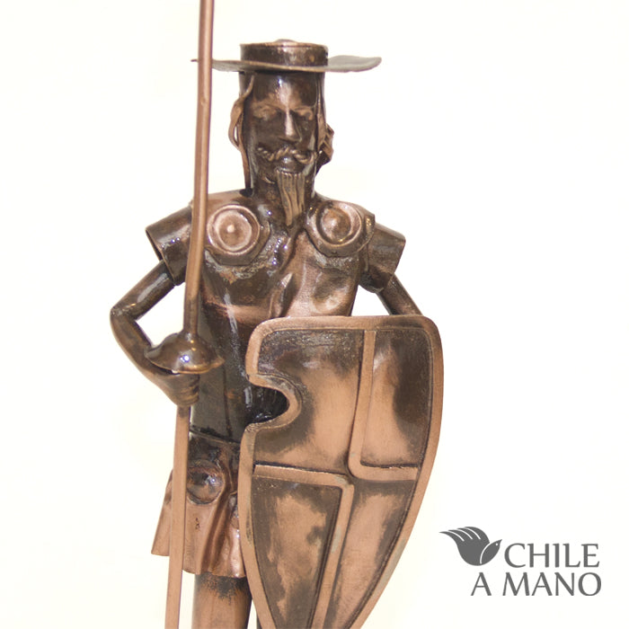 Don Quixote Copper Figurine