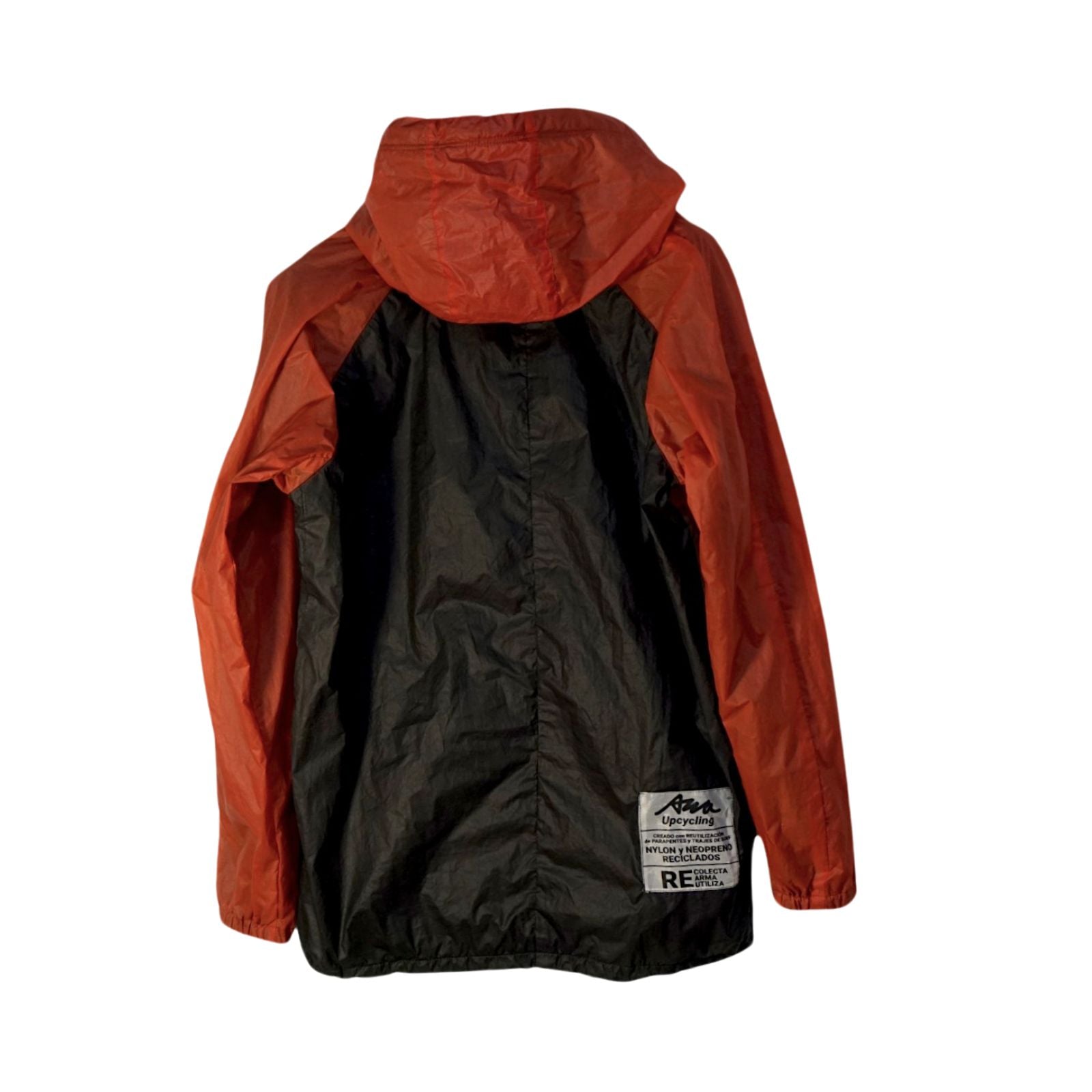 Sustainable Windbreaker Jacket Red