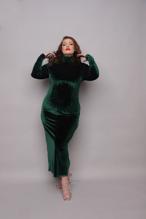 NIPI  VELVET DRESS