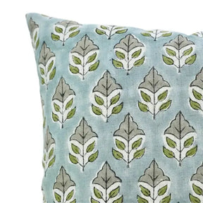 Bohemian Hand-Printed Viscose Linen Table Pillow Cover - Mayur