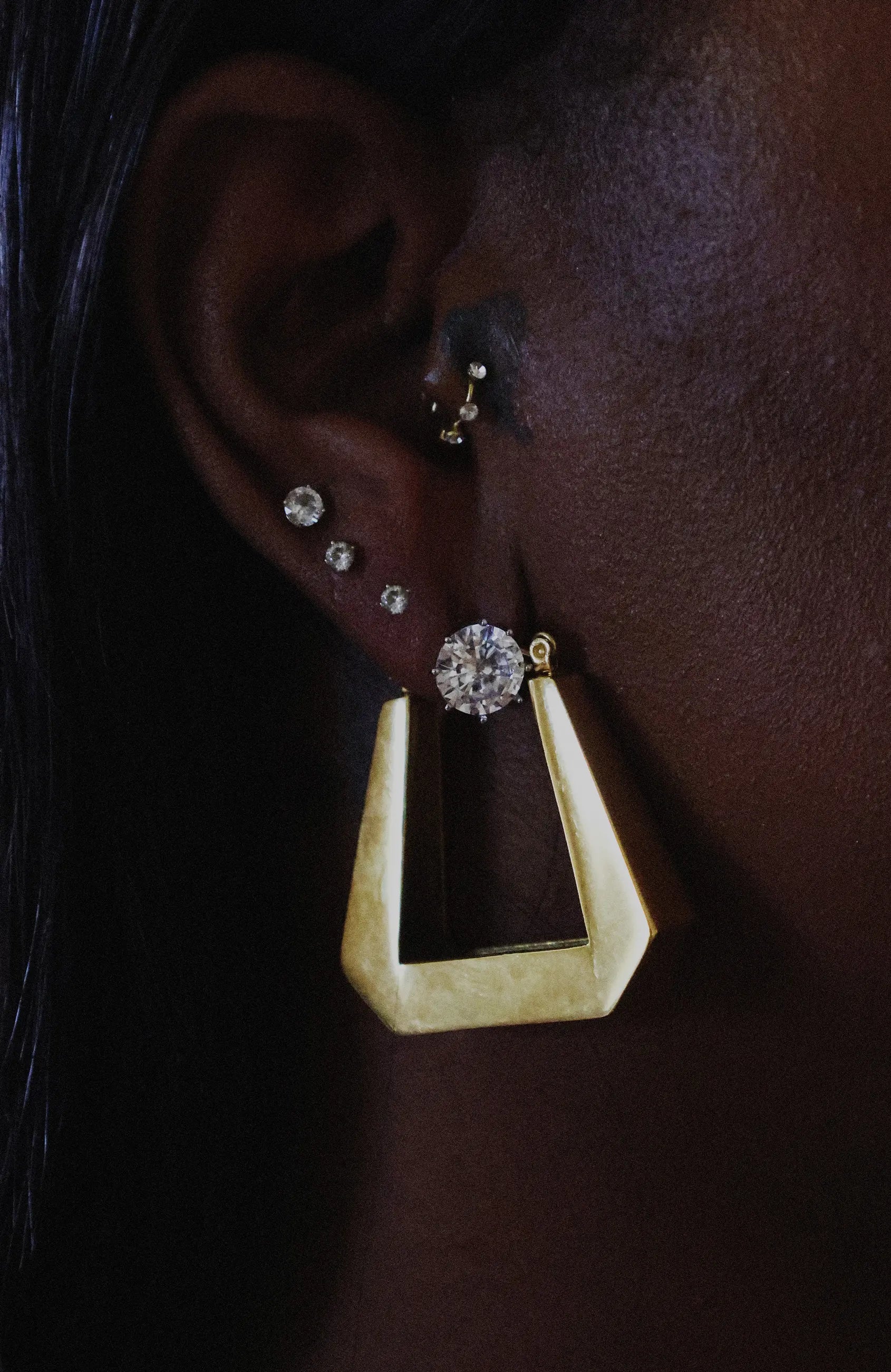 Domme Door Knocker Earrings
