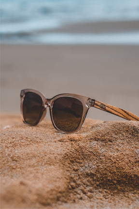 Caramel Brown Gradient Sunglasses - INTI
