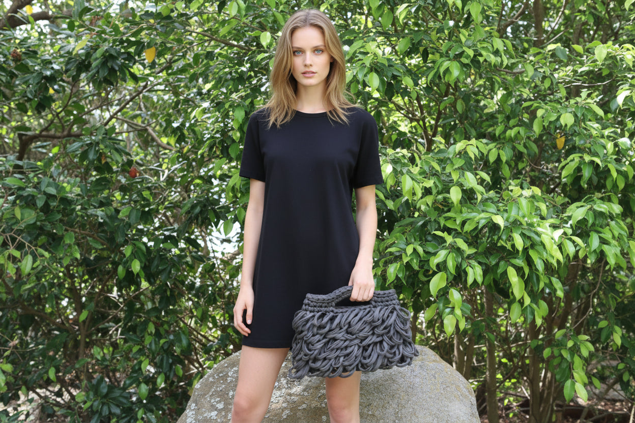 Gala Dalí Crochet Handbag -  Luxury Handcrafted Hand Bag Inspired by Salvador Dalí | Ethical Fashion from Ecuador