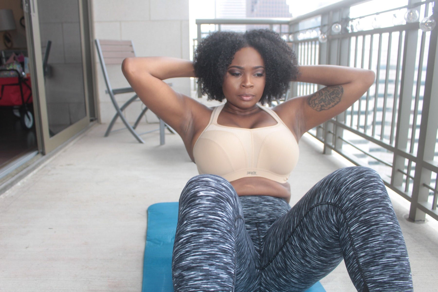 Panache Wired Sports Bra Latte