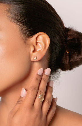 Divine Wings Sparkle Earrings