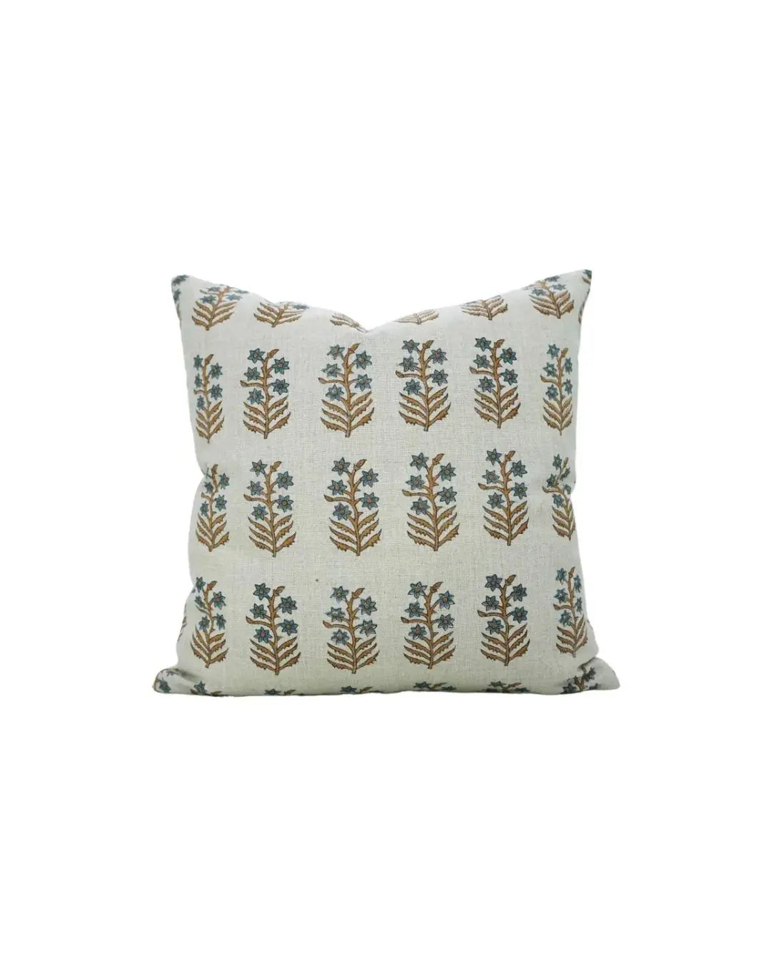 Artisan Hand Made Block Print Pure Linen Pillow Cover- Inderdhanush