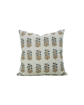 Artisan Hand Made Block Print Pure Linen Pillow Cover- Inderdhanush