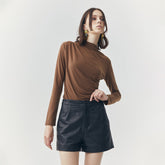 WREN SHORT LEATHER PANTS