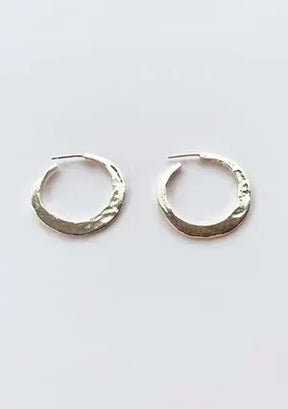 Hoops in Sterling Silver