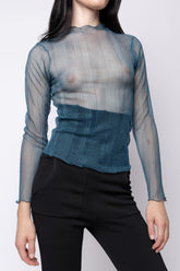 Sheer Knit Essential Top