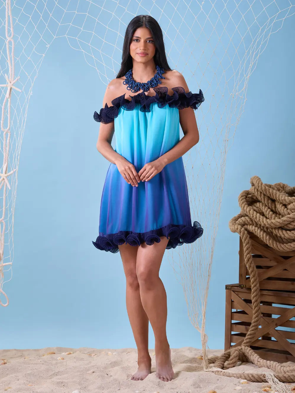 Calypso Short Dress