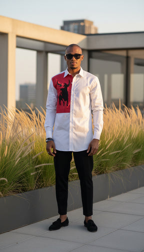 Efon Heritage Bull Art Shirt