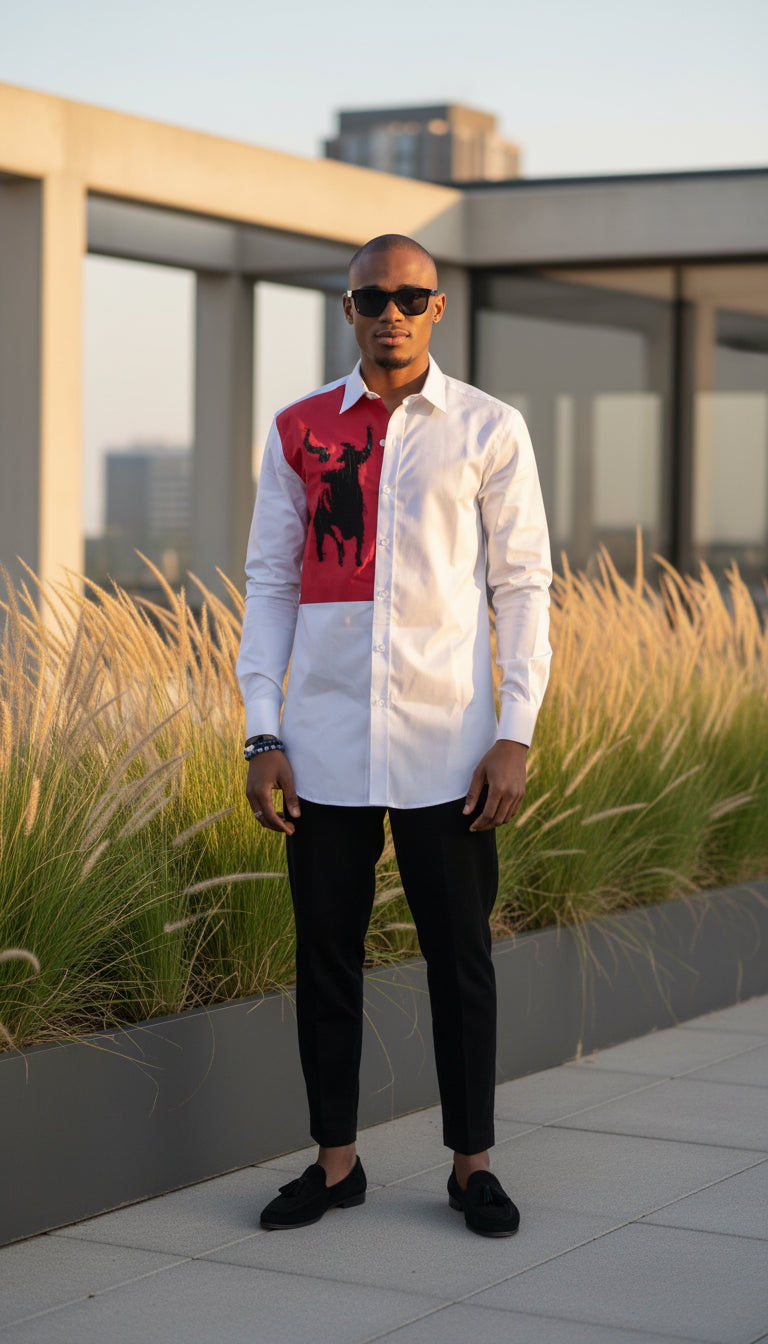 Efon Heritage Bull Art Shirt