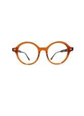 Topaz orange round 48mm  eyeglasses