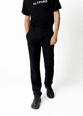 Men's Luxury Black Classic Trousers