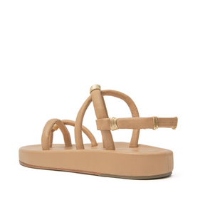 Flora Platform Crossover Sandal