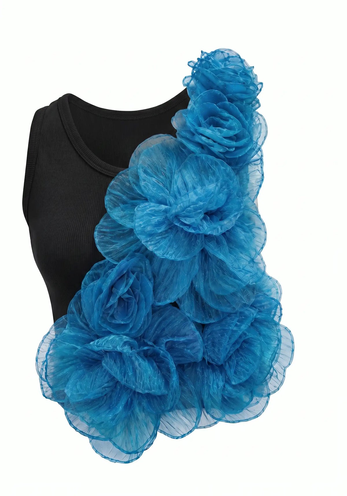 Floral Applique Tank Top
