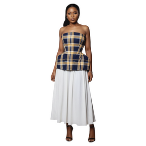 Jumi Aso Oke Luxe Statement Top