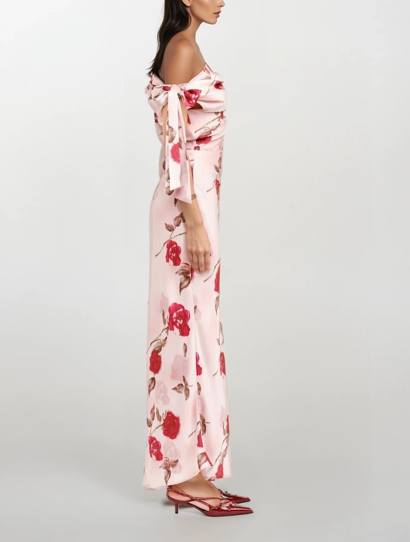 Rosella One-Shoulder Gown