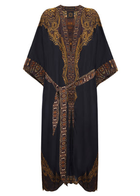 The Warrior Unisex - Luxury Silk Robe