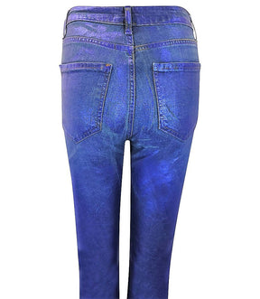 Light Blue/Bluette Cotton Jeans