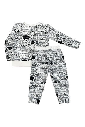 Mixed Up Clothing Infant Hello Jogger Set