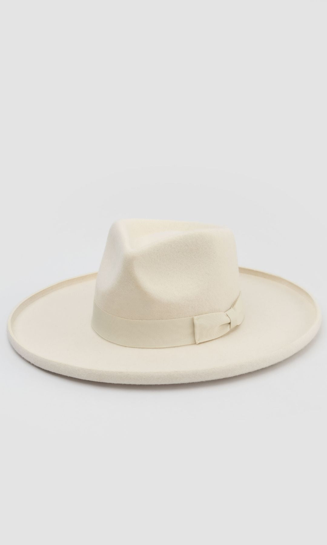 Galilee Rancher Unisex Fedora Hat - Ivory