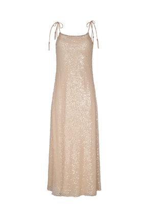 Fatima Dress | Nude