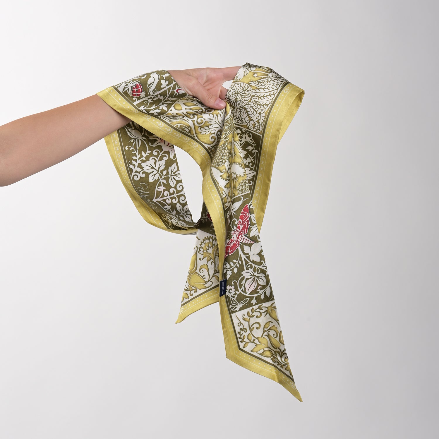 Tree of Life Silk Twill Scarf