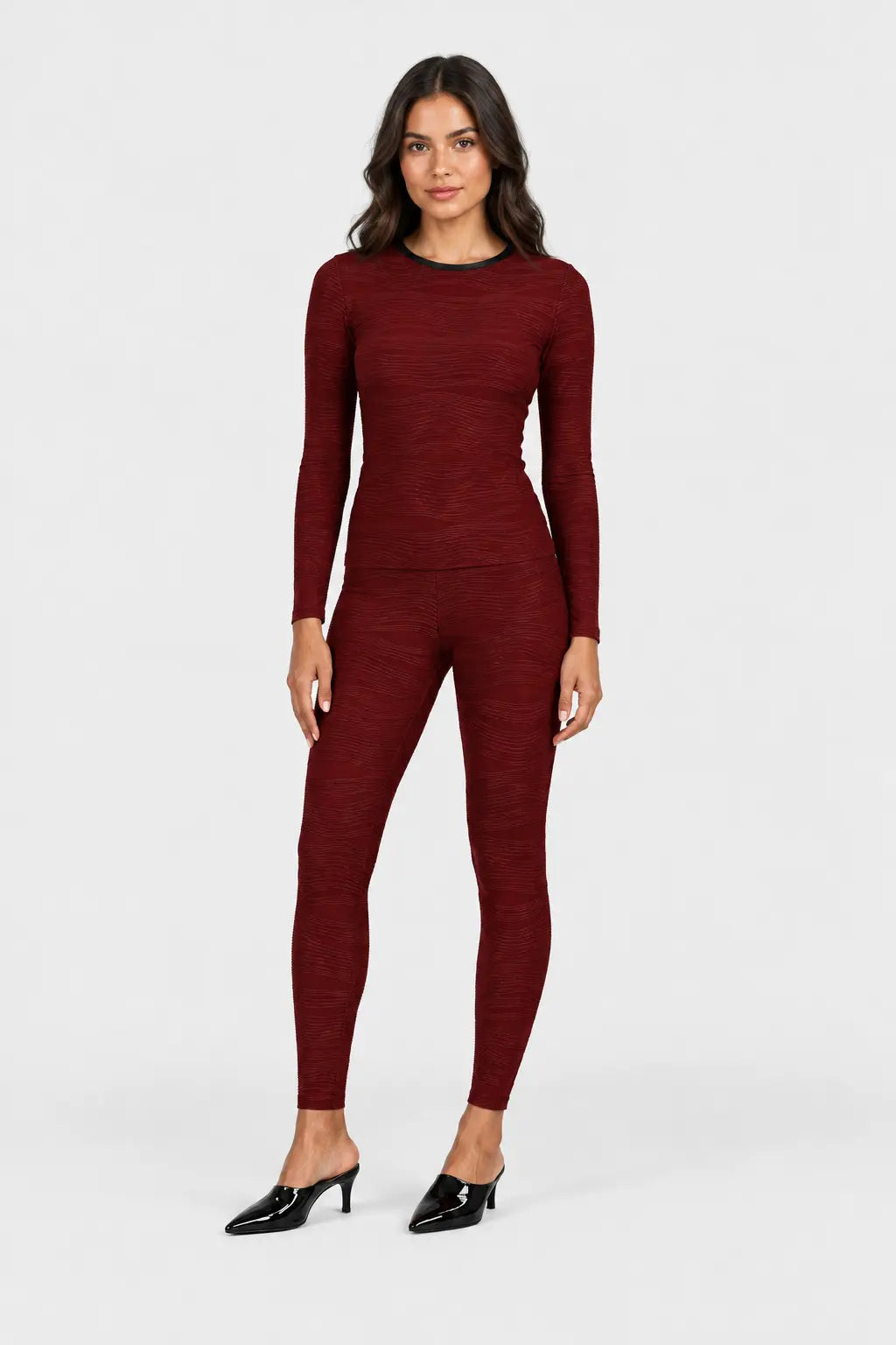 Women’s Long-Sleeve Sculpting Knit Top