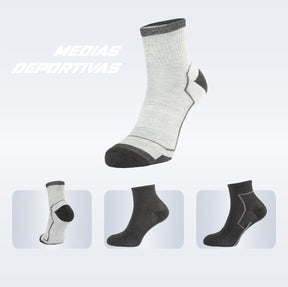 PACK DE 3 MEDIAS TENNIS