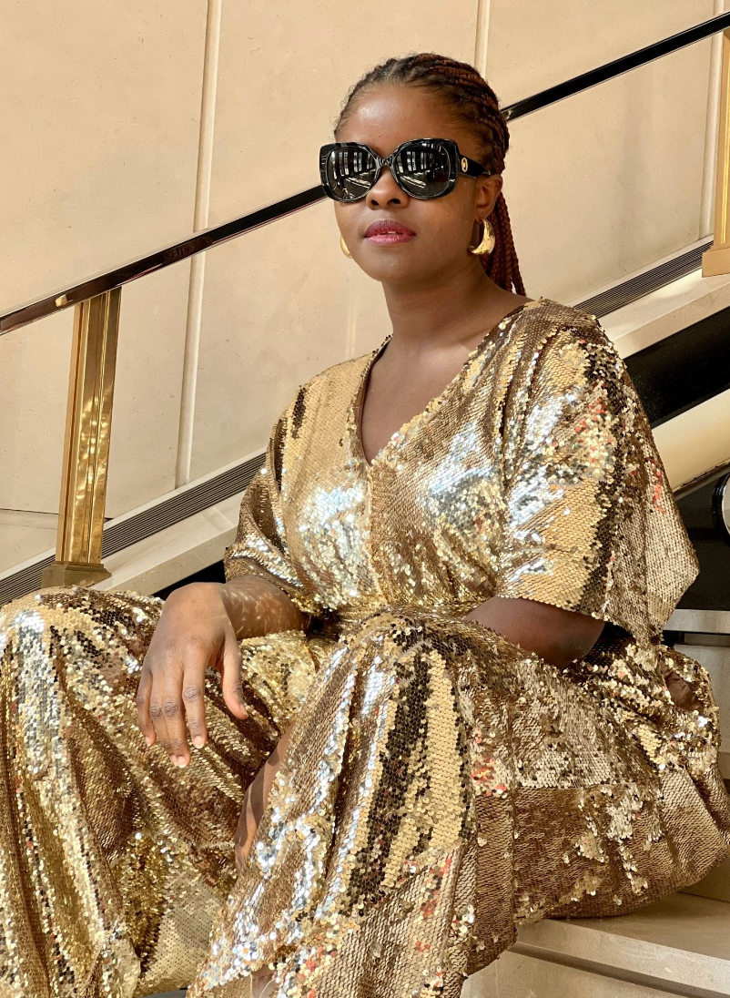 Wide Leg Sequin Palazzo Jumpsuit