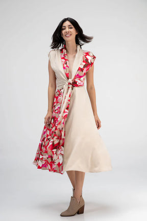 Vestido Martina Capital Red