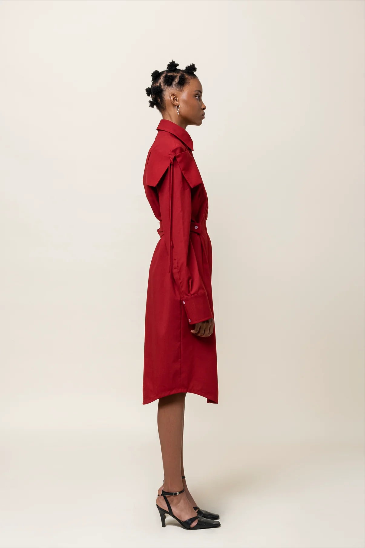 Belted Shirt Dress