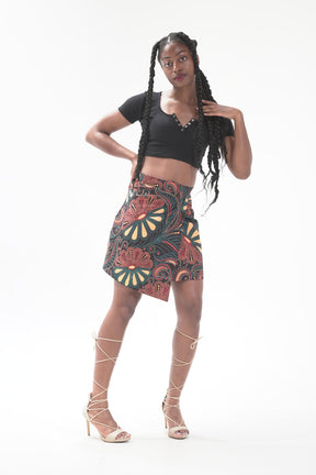Agbogho Mini Skirt