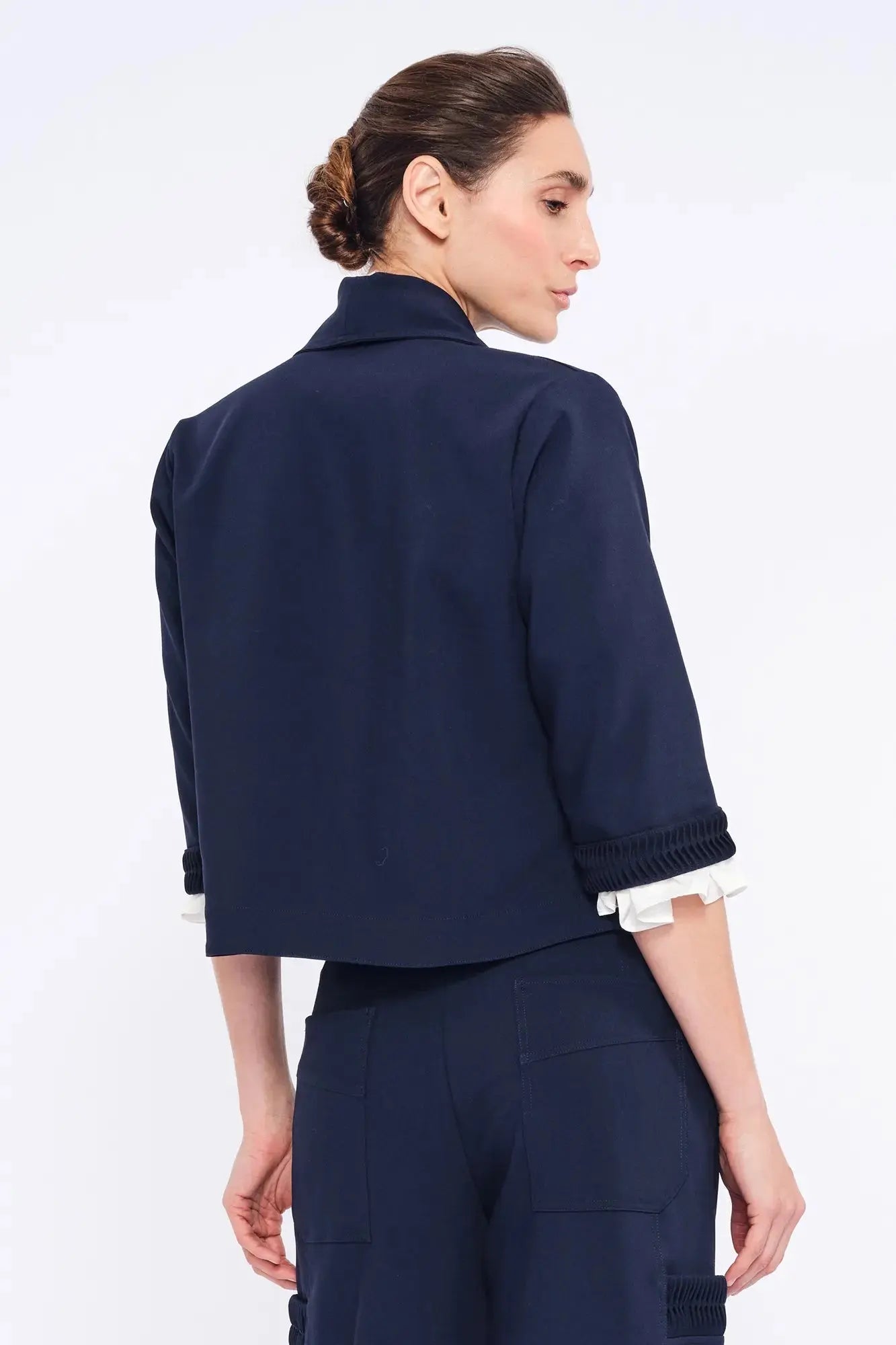 Daysi Draped Lapel Jacket