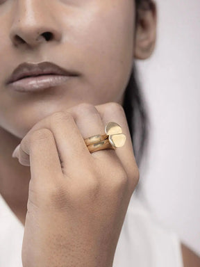 Zetu Brass Ring