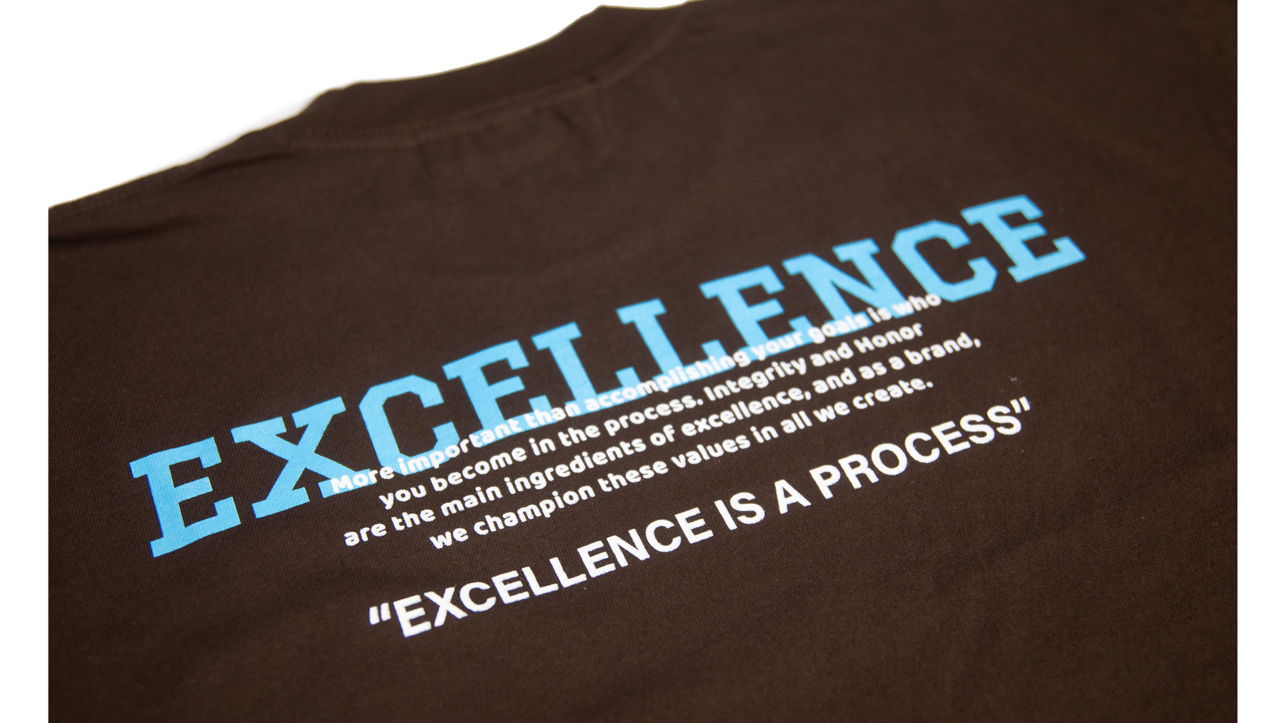 Excellence Tee - Chocolate