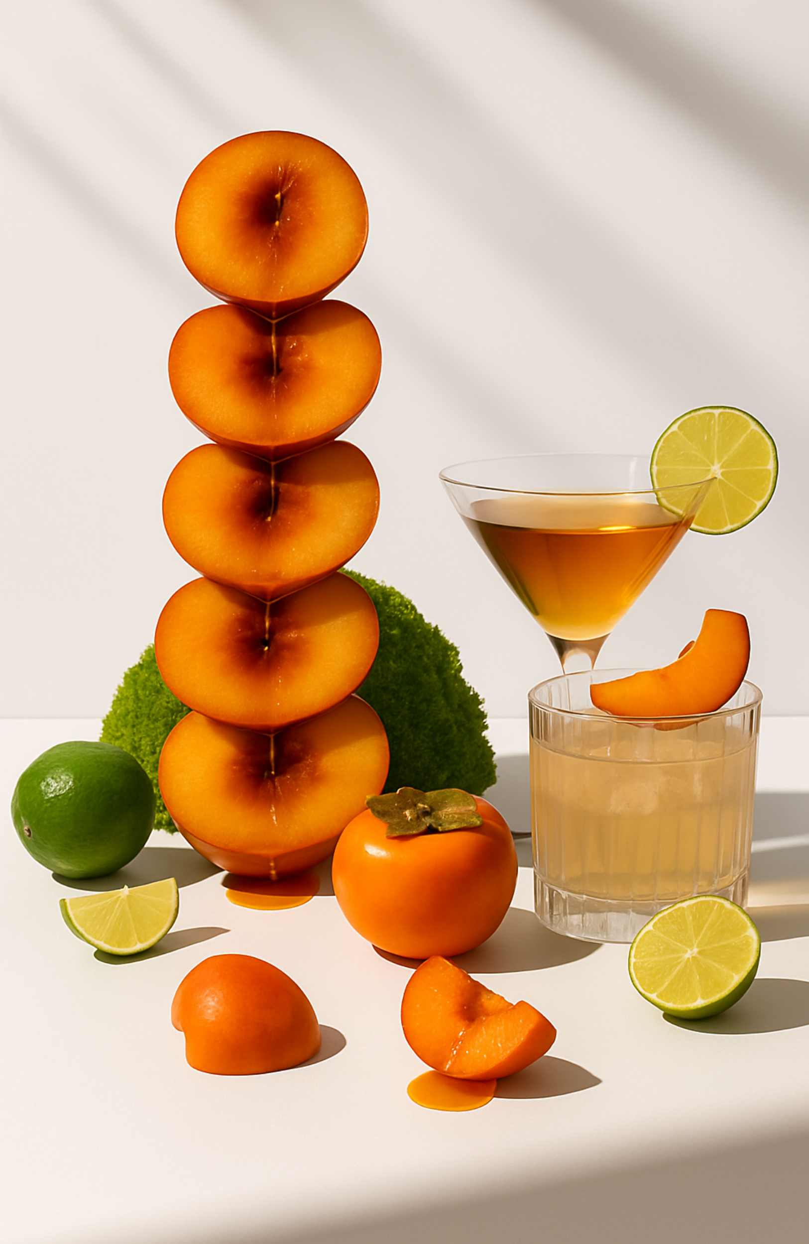 Mini Scented Travel Candle with Cotton Wick in Limpopo Peach