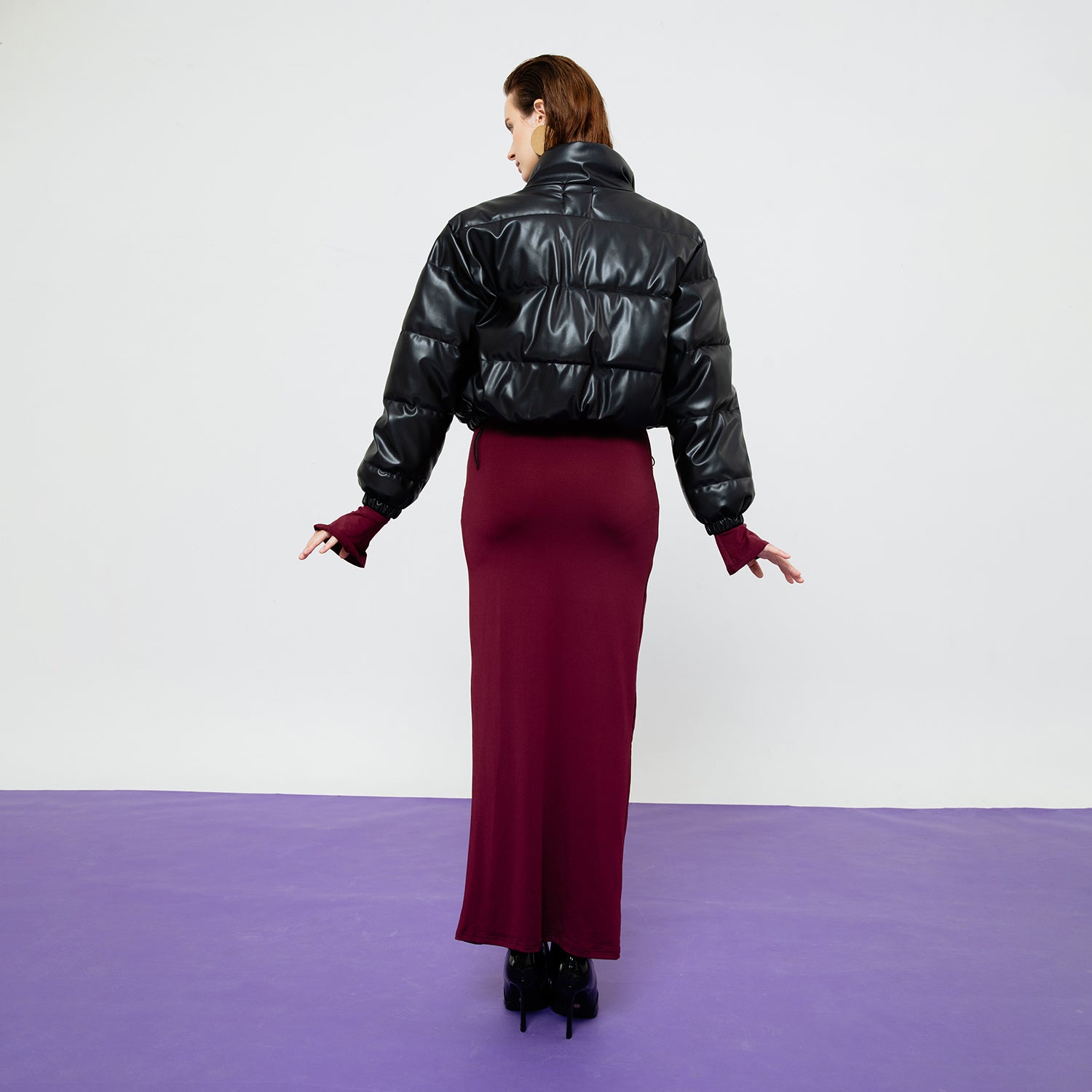 Lyra Quilted Leather Jacket