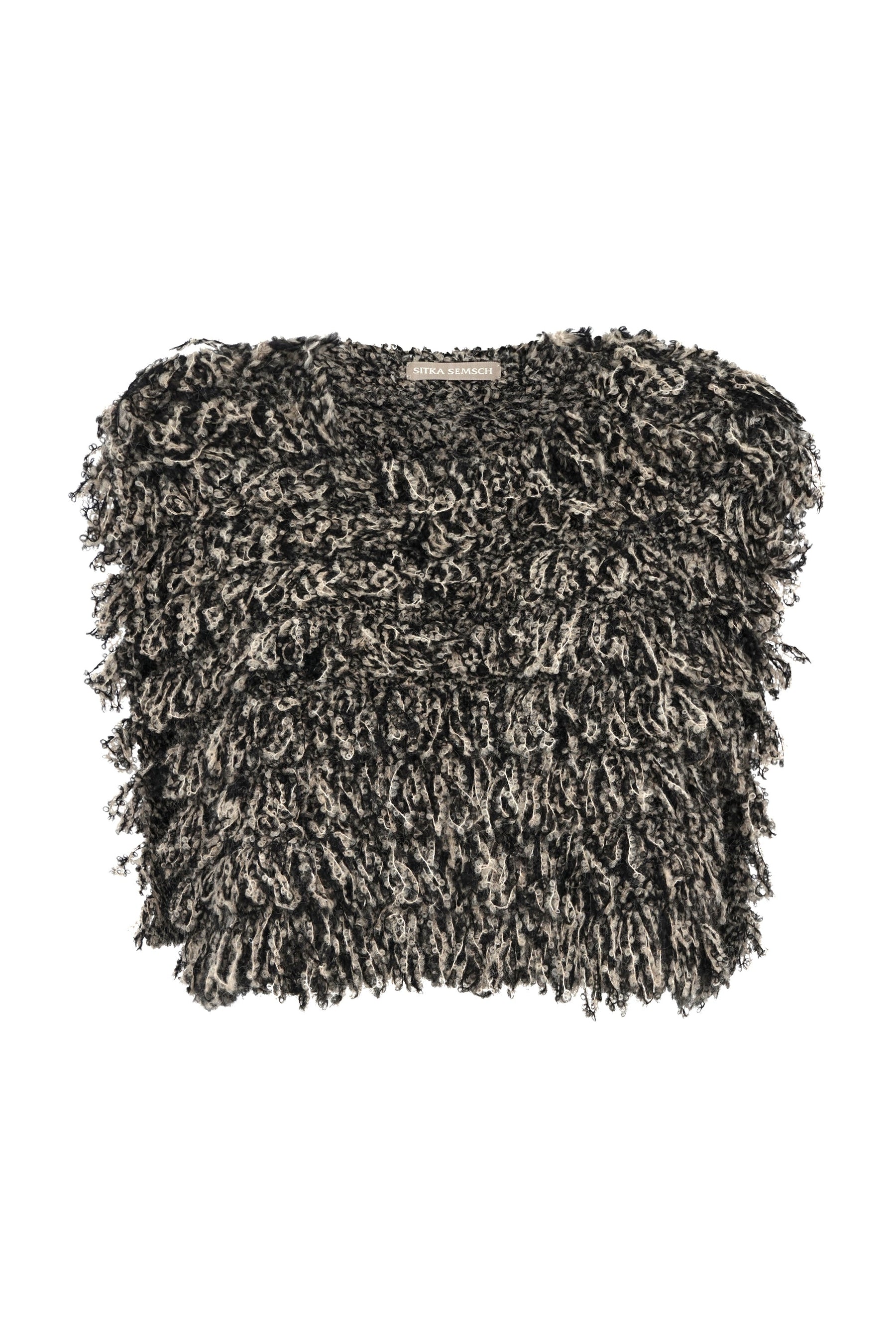 Alondra Vest | Black Melange